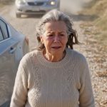 Heartless Daughter Abandons Her Old Mother on a Lonely Road